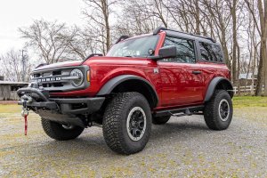 Ford Bronco Suspension Lift Kit - Rough Country - 2.5 Inch, Sasquatch - '21-'25